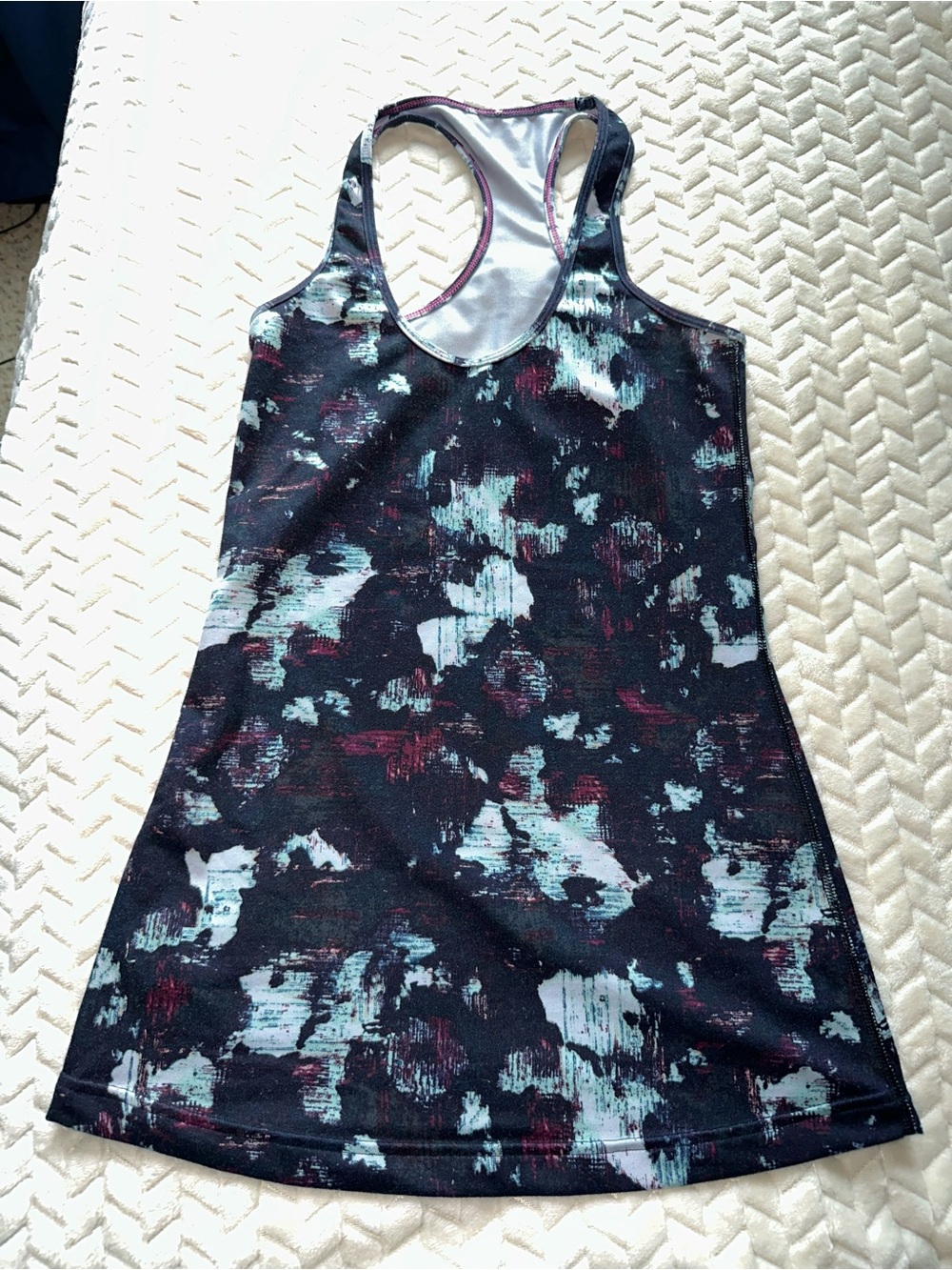 Lululemon Cool Racerback Tank Static Blossom Multi Size 4